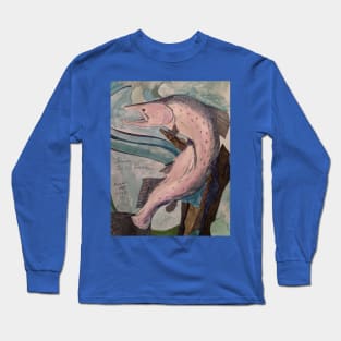 Salmon Long Sleeve T-Shirt